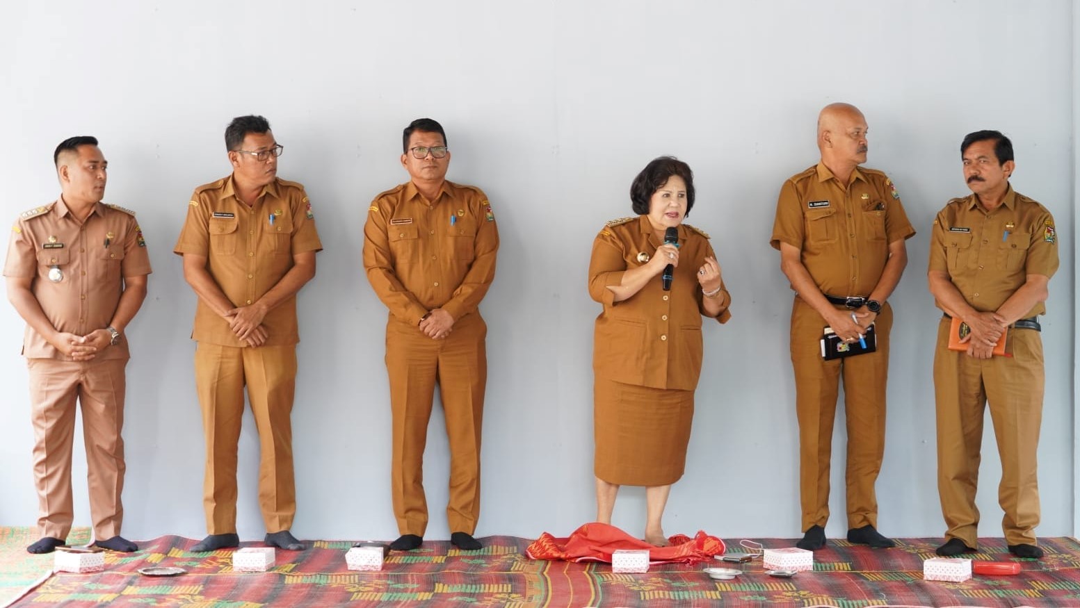 Bupati Karo Hadiri Rapat Koordinasi Pemerintah Kecamatan Dolat Rayat