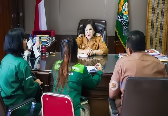 Terima Kunjungan BPS Kabupaten, Bupati Karo Dukung Pelaksanaan Sensus