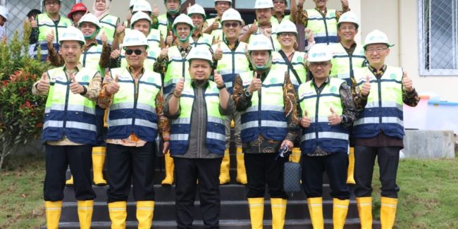 Bupati Tapsel Hadiri Pengalihan Aliran Sungai Batang Toru Untuk Pembangunan DAM PLTA