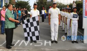 Sekda Karo Buka Pemusatan Diklat Calon Paskibraka Kabupaten 2023 serta Lepas Peserta Gerak Jalan Tingkat SMA dan Instansi Pemkab