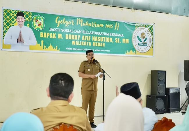 Bobby Nasution Harapkan Masjid Mandiri Lahirkan Generasi Muda Hebat