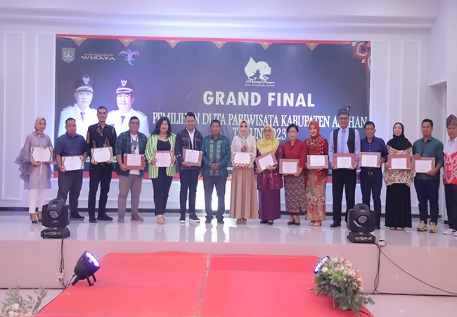 Bupati Asahan Tutup Grand Final Duta Pariwisata