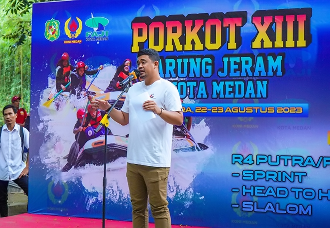Lahirkan Atlet Arung Jeram Profesional, Bobby Nasution Ajak Masyarakat Jaga Lingkungan Sungai