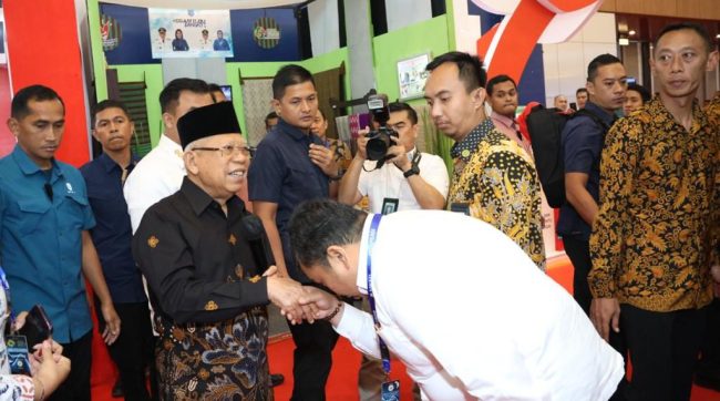 Apkasi Otonomi Expo 2023, Wapres RI Kunjungi Stand Pemkab Tapsel