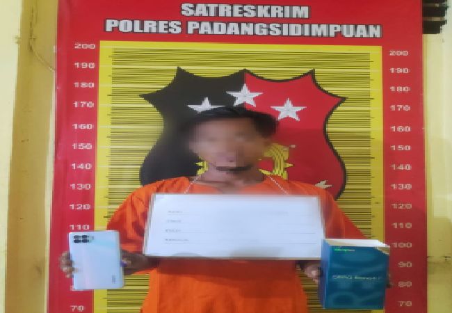 Akhirnya Pelaku Jambret di P.sidimpuan Ditangkap Polisi di Tapsel