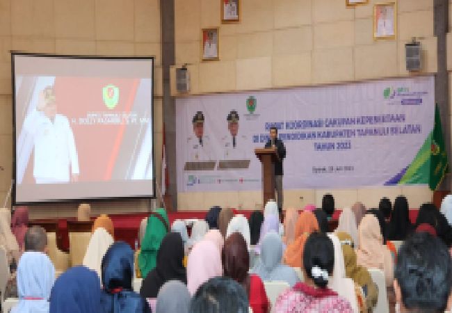 Bupati Tapsel : Program Pemerintah Lewat BPJamsostek Beri Keuntungan Bagi Tenaga Pendidik Non PNS