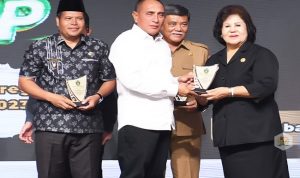 Bupati Karo Hadiri Pengukuhan 4.500 Relawan Bersih Narkoba Sumut