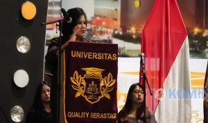 Bupati Karo Hadiri Wisuda Universitas Quality Berastagi