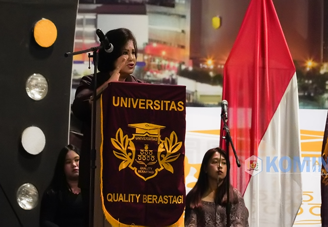 Bupati Karo Hadiri Wisuda Universitas Quality Berastagi