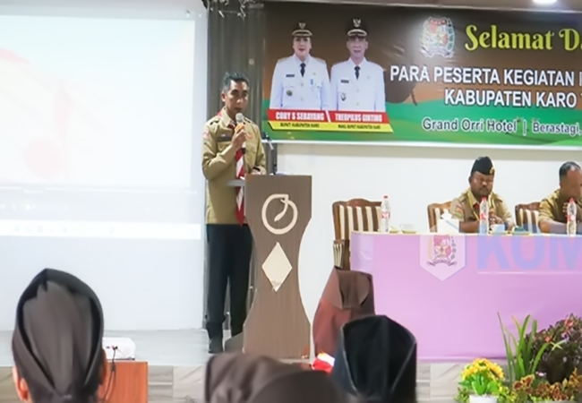 Wakil Bupati Karo Buka Kegiatan Karang Pamitran Kabupaten 2023