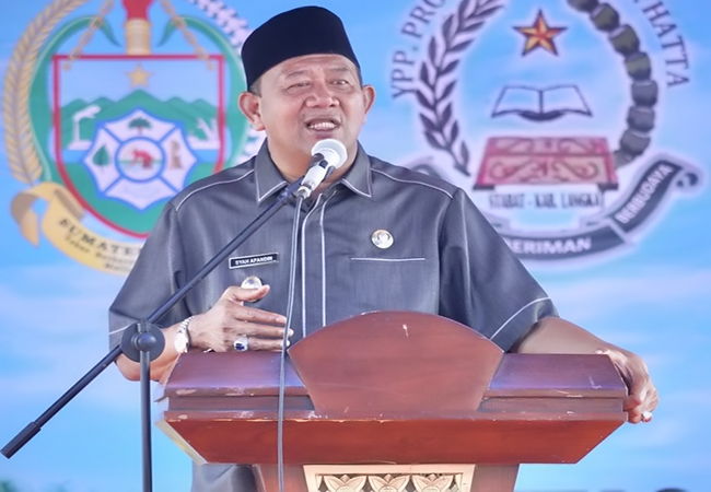 Plt Bupati Langkat Hadiri Peresmian SMK Peternakan Prof DR H Mohd Hatta