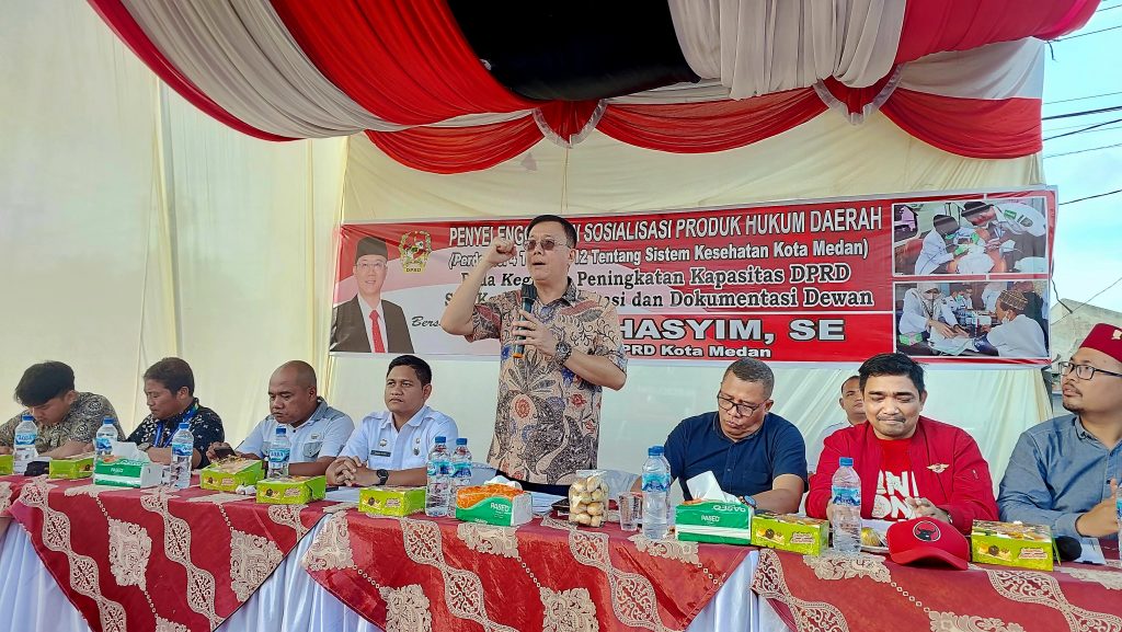 Ketua DPRD Medan Sosialisasikan UHC JKMB