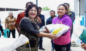 Bupati Karo Launching Penyaluran Cadangan Pangan Pemerintah Tahap 2