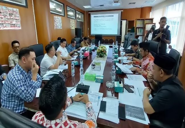 Komisi IV DPRD Medan Gelar RDP Terkait Proyek Penyempitan Badan Jalan Sampali Pandau Hulu II