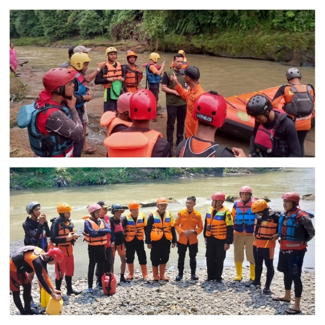 Pencarian Hari Ke-2, Anak Hanyut di Sungai Batang Ayumi P.sidimpuan Masih Nihil