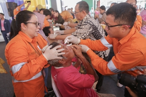 Luar Biasa! Akhirnya PTAR Sukses Operasi Katarak Sebanyak 1.235 Orang di Medan