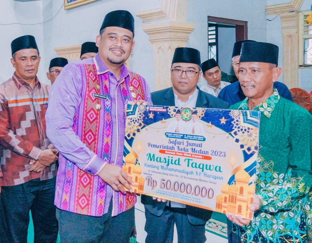 Bobby Nasution Minta 1115 Masjid di Kota Medan Bermanfaat Bagi Warga Sekitar