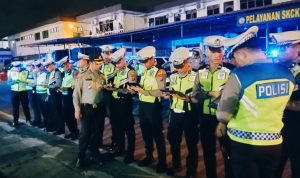 Pimpin Apel Patroli, AKBP Yasir Ahmadi Minta Personil Jangan Mainkan Aplikasi Buat Lokasi Palsu