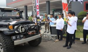 Memeriahkan Hari Jadi Tapsel Ke-73, Bupati Tapsel Lepas Peserta Off Road