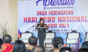 Bupati Karo Hadiri Acara Hari Guru Nasional ke-78