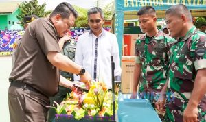 Wakil Bupati Karo Hadiri Syukuran Ulang Tahun Yonif 125/ Si’mbisa ke-59