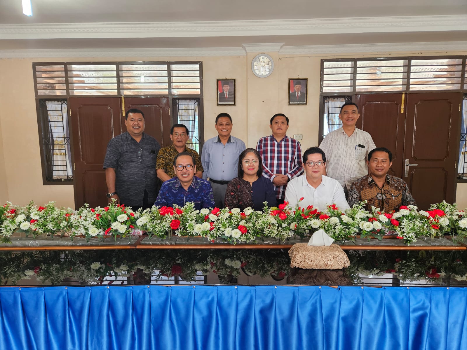 Kunjungi Sinode BNKP, Anggota DPD RI Dr Badikenita Sitepu Bahas Peremajaan Jalan Lingkar Nias