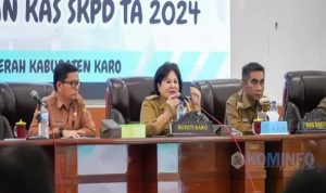 Bupati Karo Hadiri Rapat Percepatan Penyusunan DPA-SKPD dan Anggaran Kas SKPD