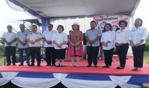 Bupati Karo Hadiri Open House DPD RI Badikenita Putri Sitepu