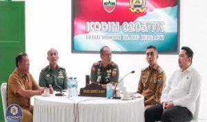 Wakil Bupati Karo Hadiri Vidcon Penyelenggaraan Komsos Dengan Aparat Pemerintah