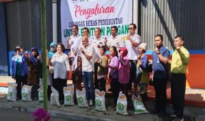 Bupati Karo Launching Bantuan Pangan Beras Tahun 2024