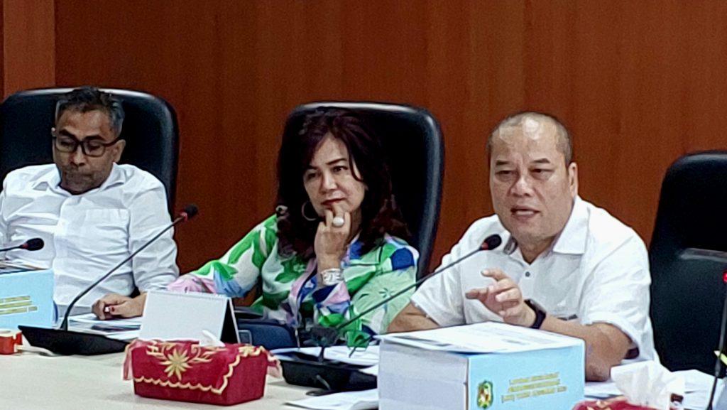 Pembahasan LKPj Wali Kota Medan, Kepala Bapenda: “Kenaikan PBB Berdasarkan ZNT”