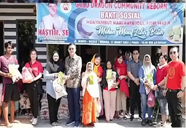 Jelang Ramadhan, Ketua DPRD Medan dan KGD Gelar Bakti Sosial