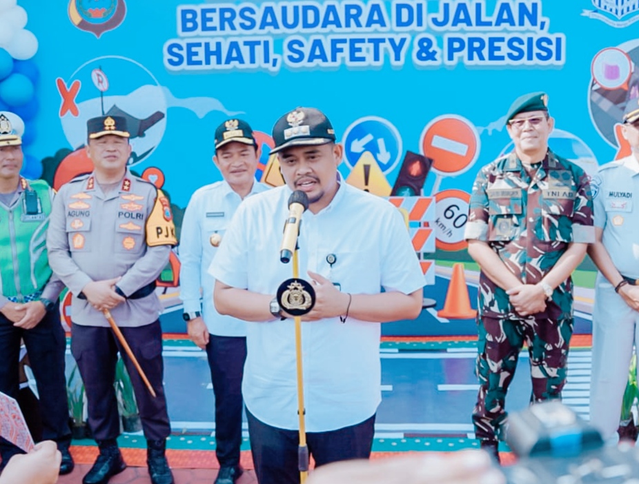 Bobby Nasution Ajak Warga Medan Tertib Berlalulintas