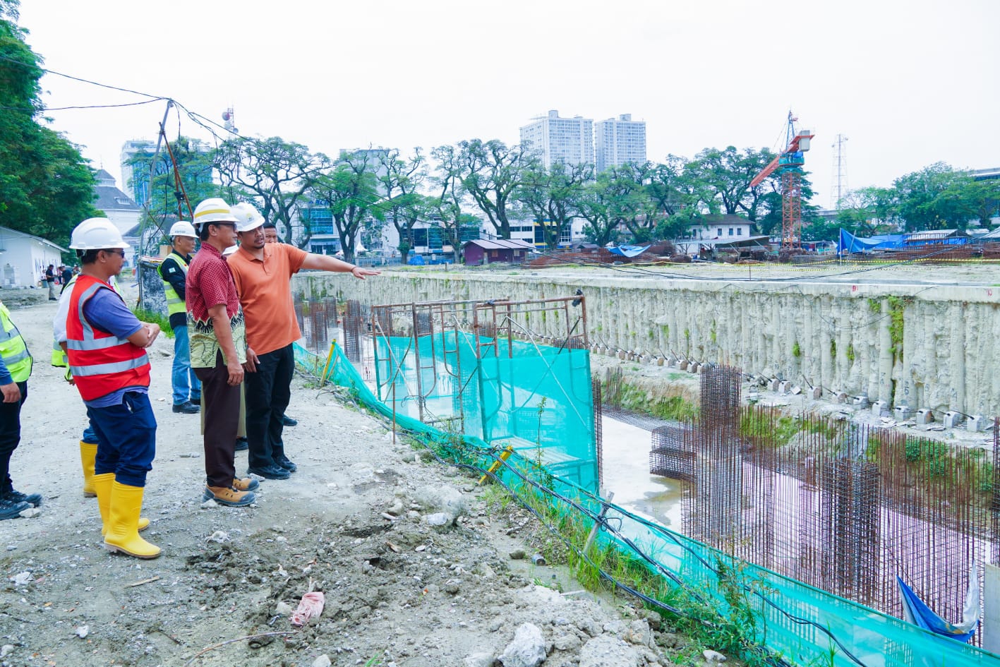 Bobby Nasution Optimis Revitalisasi Lapangan Merdeka Selasai Akhir Tahun