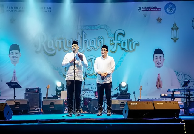 Bobby Nasution Buka Ramadhan Fair XVIII