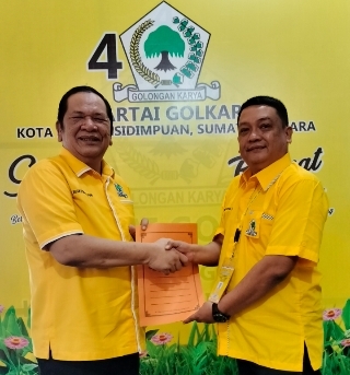 Ambil Formulir Pendaftaran, Irsan Efendi Terbuka Berkoalisi dengan Partai Lain