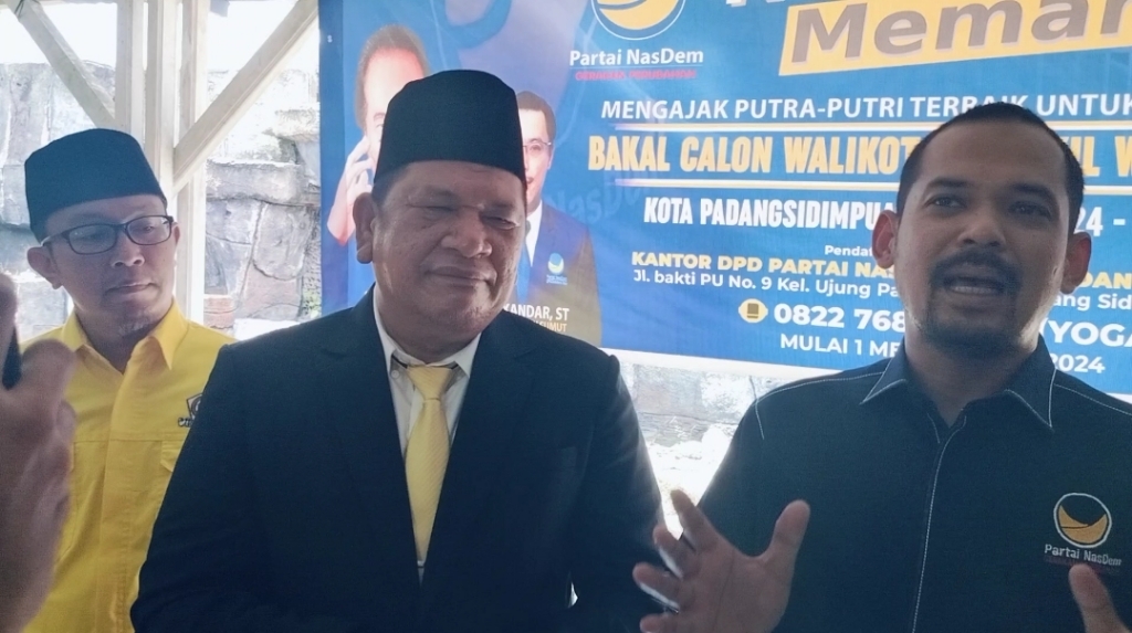 Sah Daftar Ke Nasdem! Roby: Kami Dukung Yang Menang, Itu Ada pada Irsan Efendi