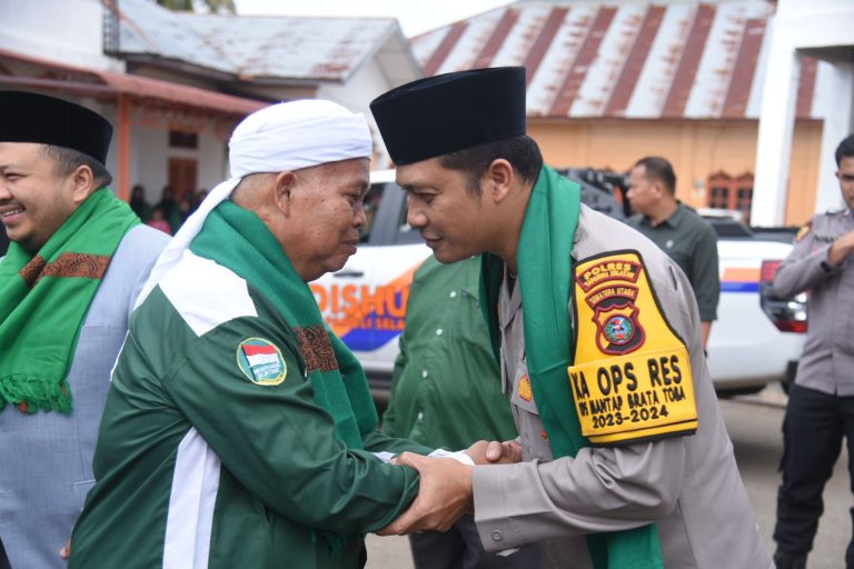 Halal Bihalal dengan NU, Kapolres Tapsel Ungkap Komitmen Polri Dukung Syiar Islam