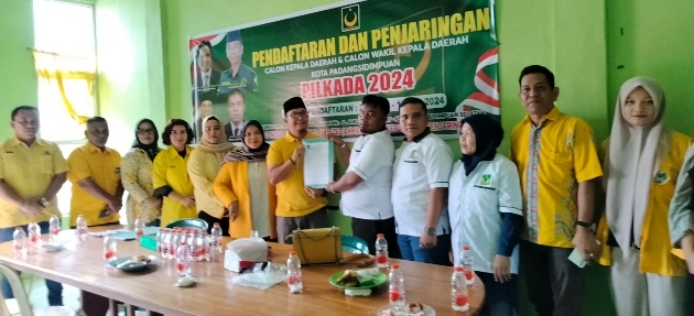 Ketua DPC PBB Sidimpuan: DPD Golkar Pemenang, Berharap Irsan 2 Periode