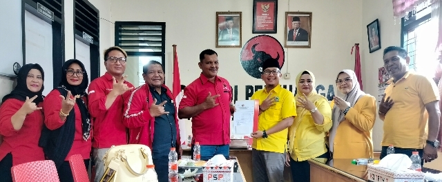 Foto: Tim Penjaringan DPC PDIP P.sidimpuan