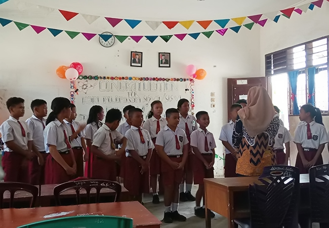Acara Pelepasan Siswa-Siswi Kelas VI SDN 091542 Hutabayuraja Berlangsung Sederhana