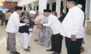 Bupati Lepas Jema'ah Calon Haji Kabupaten Asahan 1445 H/2024 M Kloter 14