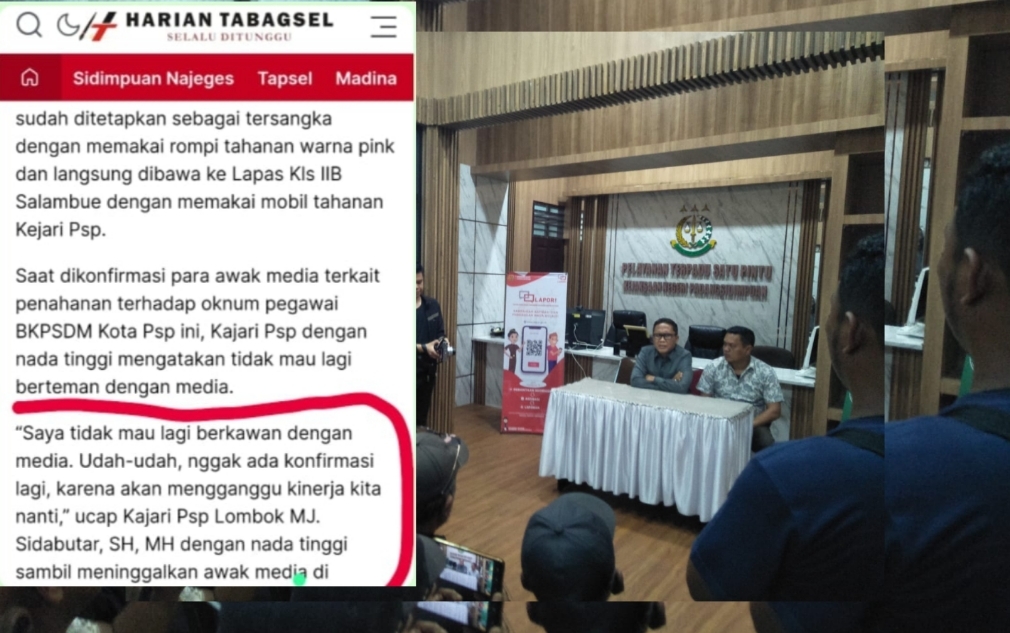 Didemo Hingga Jilid IV, Akhirnya Kajari Psp Muncul dan Bantah Tak Ingin Berkawan Media (Hoaks)