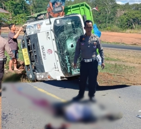 Mau Nyalip, Siswa SMA di Tapsel Tewas Tabrak Truck, Ini Himbauan Kasat Lantas