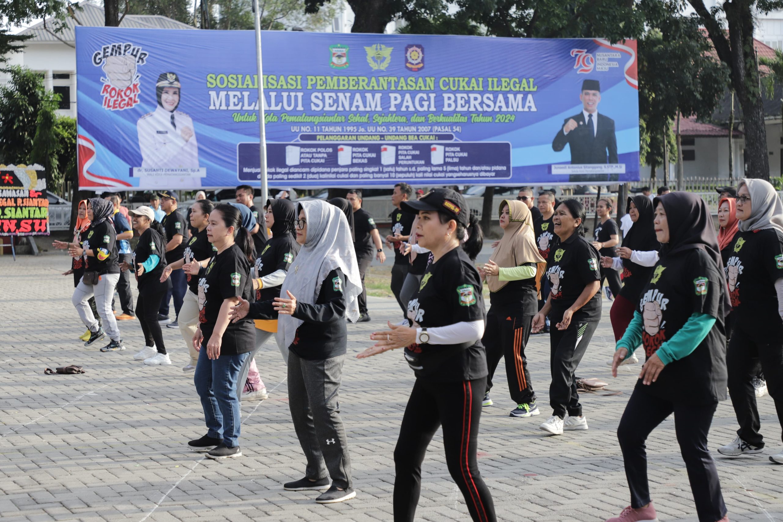 Wali Kota Siantar Hadiri Sosialisasi Pemberantasan Cukai Ilegal