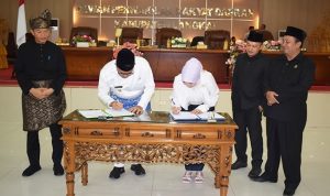 Nota Kesepakatan KUA/PPAS R.APBD 2025 Kabupaten Langkat Ditandatangani