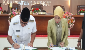 DPRD Langkat Rapat Paripurna KUPA dan PPAS TA 2024