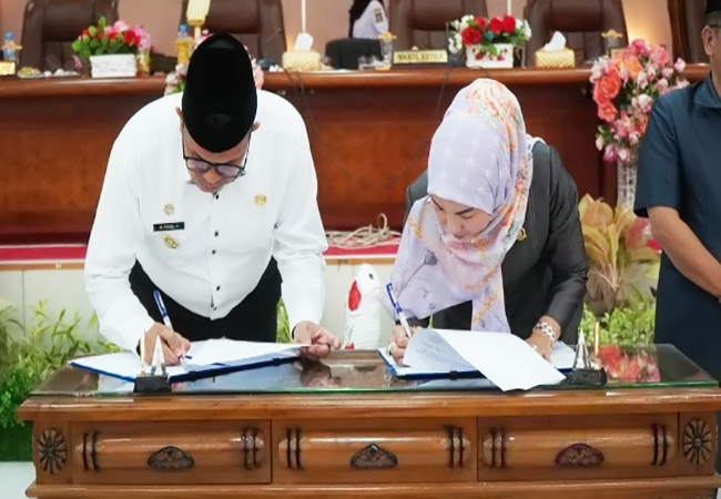 Ketua DPRD Langkat Buka Rapat Paripurna RPJPD 2025-2045