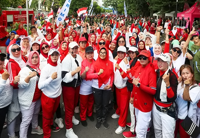 Pemko Siantar Gelar Car Free Day Bertajuk HUT RI ke-79