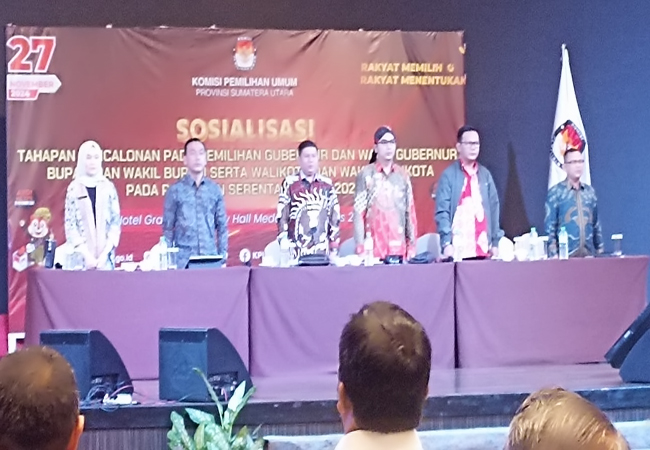 KPU Sumut Akan Siapkan 25.223 TPS Pilkada Serentak Tahun 2024